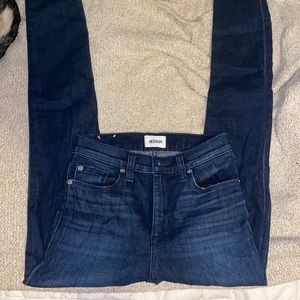 HUDSON high rise skinny jeans